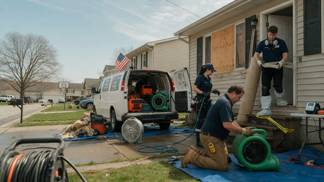 Water Damage Restoration in Delaware, IA near me
